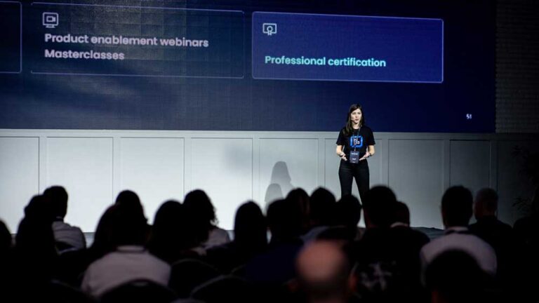 Roxana Talef on stage